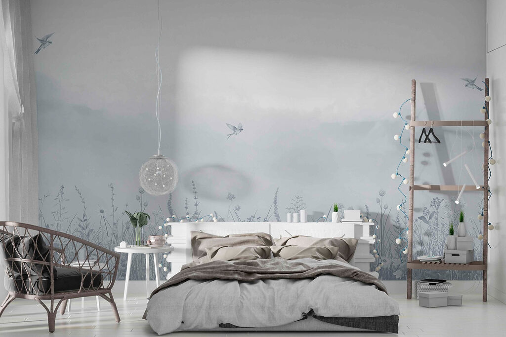 Birds Over Misty Meadows — interior 4