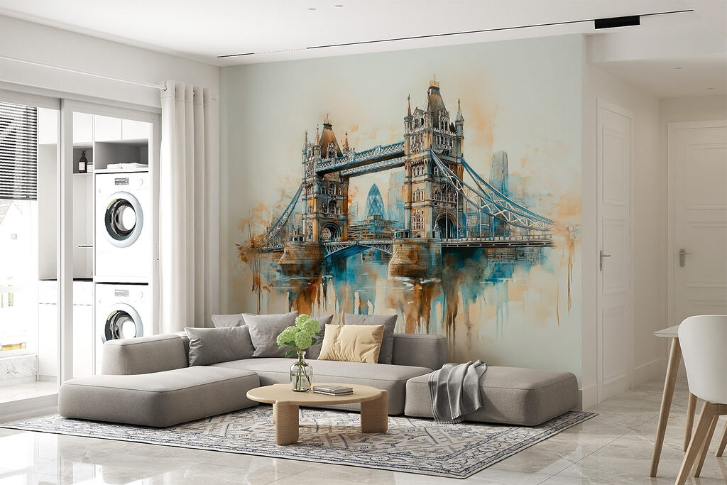 Tower Bridge in watercolour — interior 3