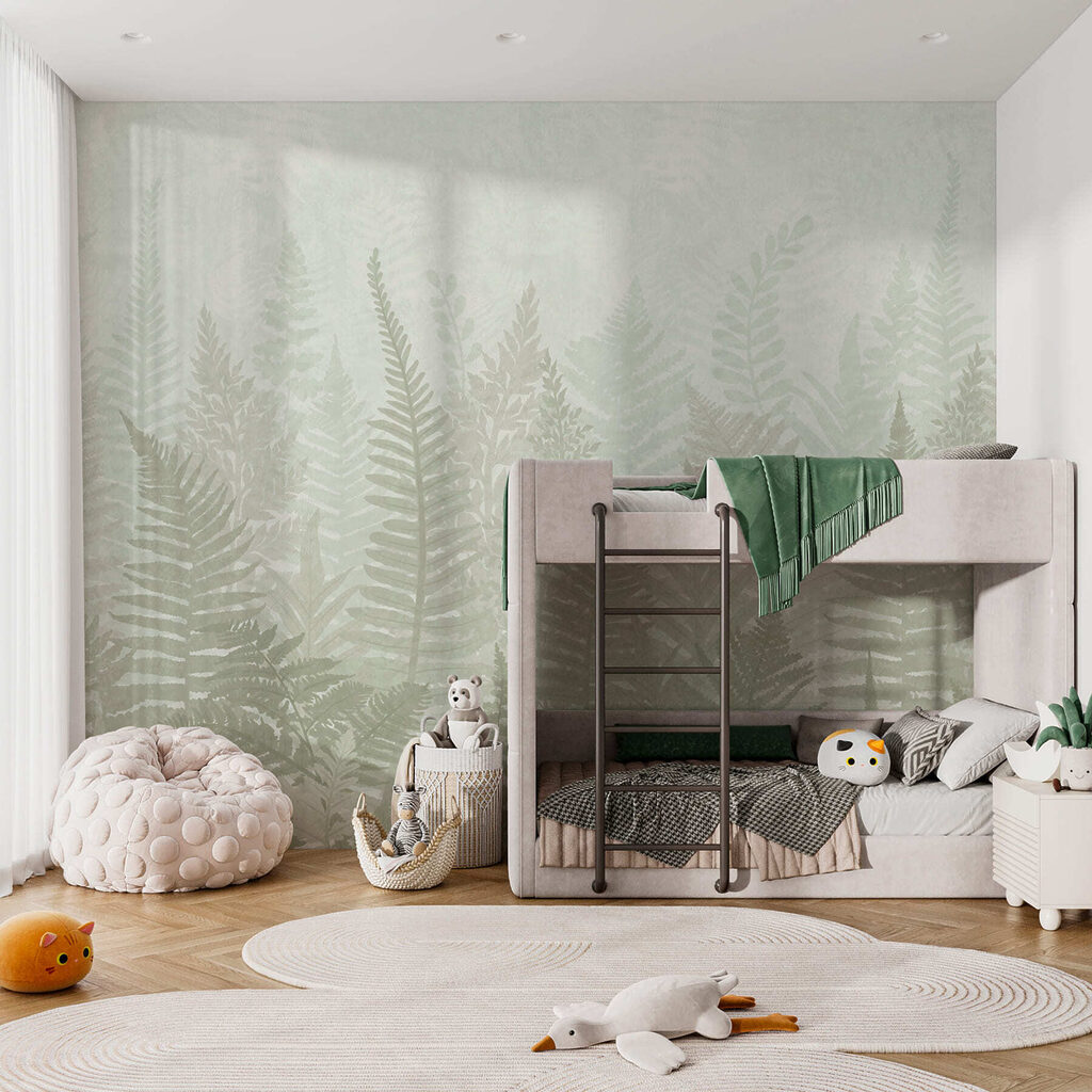 Ferns in soft mist — interior 3