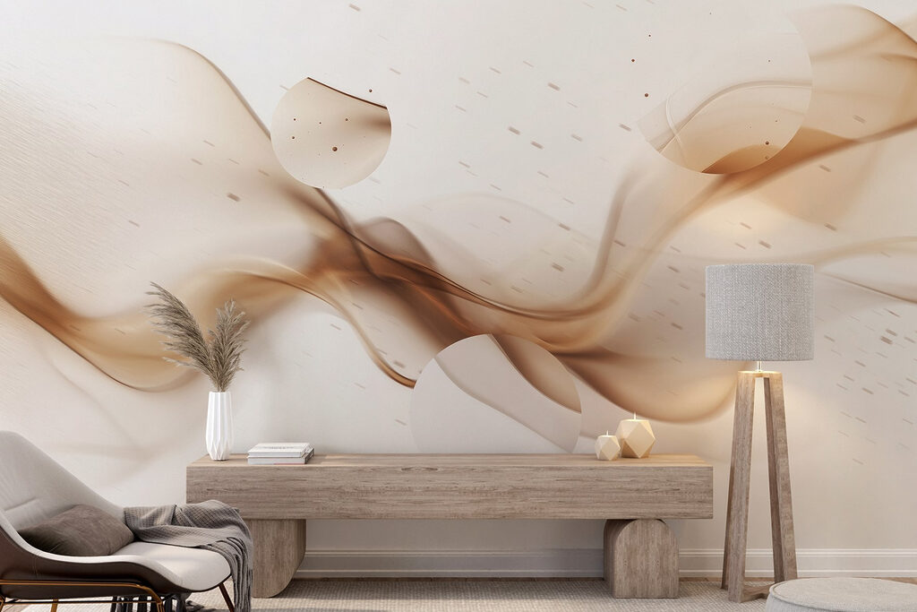 Flowing colour and splashes — interior 2