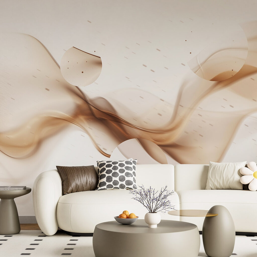 Flowing colour and splashes — interior 3