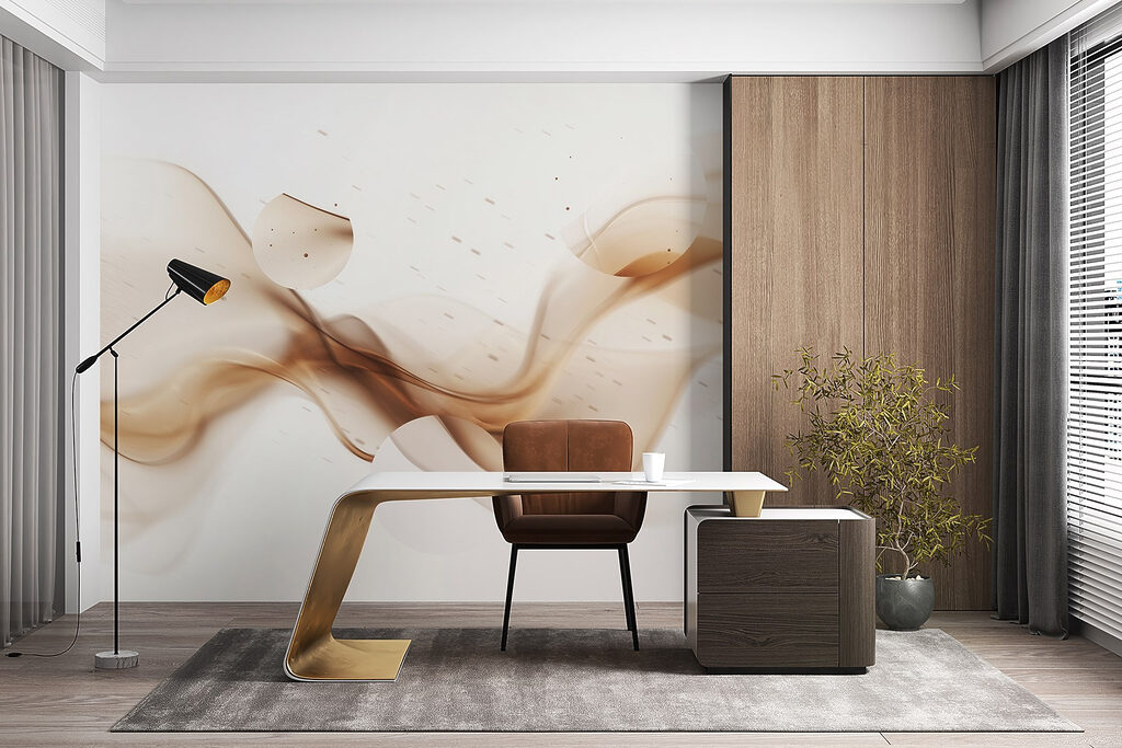 Flowing colour and splashes — interior 4