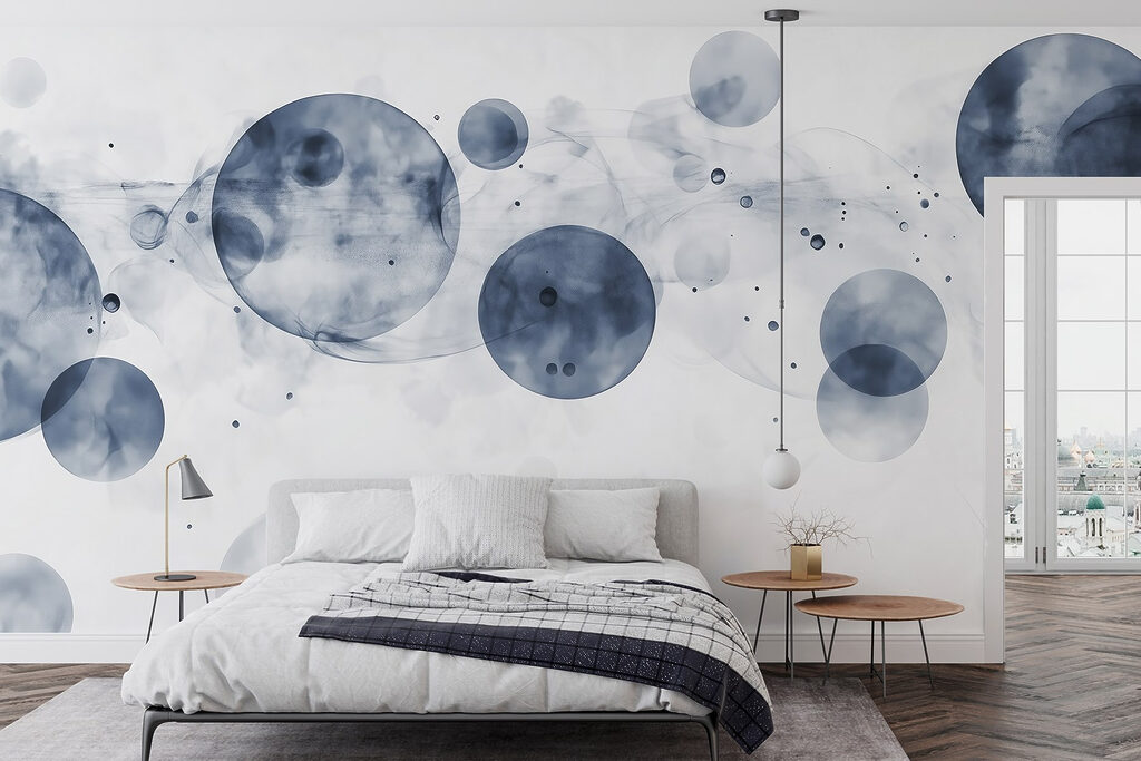 Circles in watercolour — interior 1