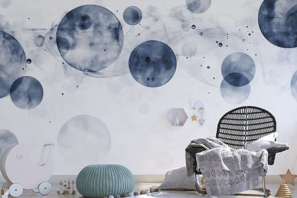 Circles in watercolour — interior 4