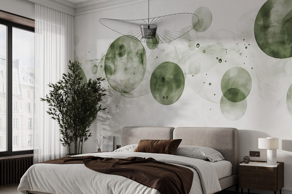 Circles in Watercolour Mist — interior 3