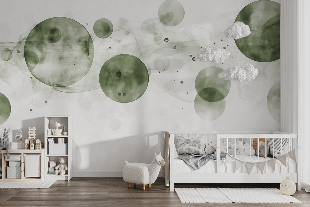 Circles in Watercolour Mist — interior 5