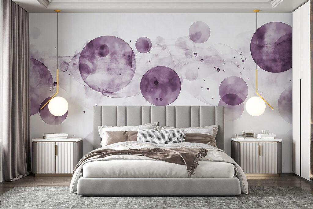 Circles in Watercolour Mist — interior 1