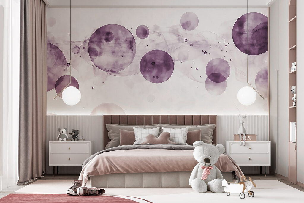 Circles in Watercolour Mist — interior 2
