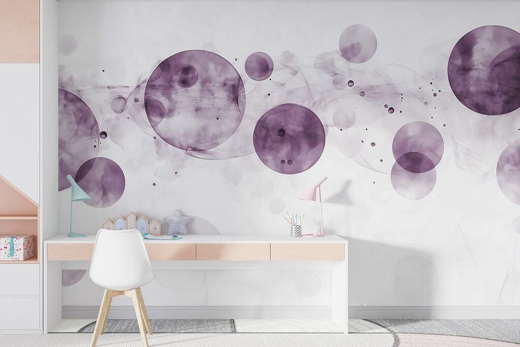 Circles in Watercolour Mist — interior 3