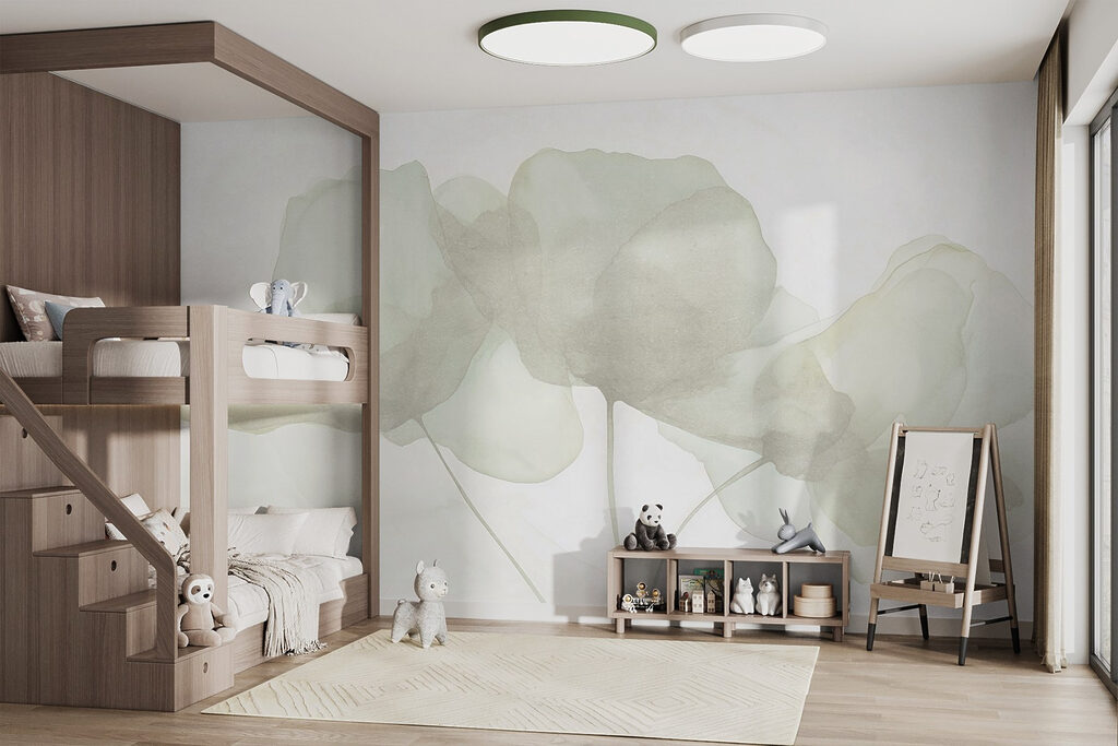 Delicate flowers on stems — interior 5