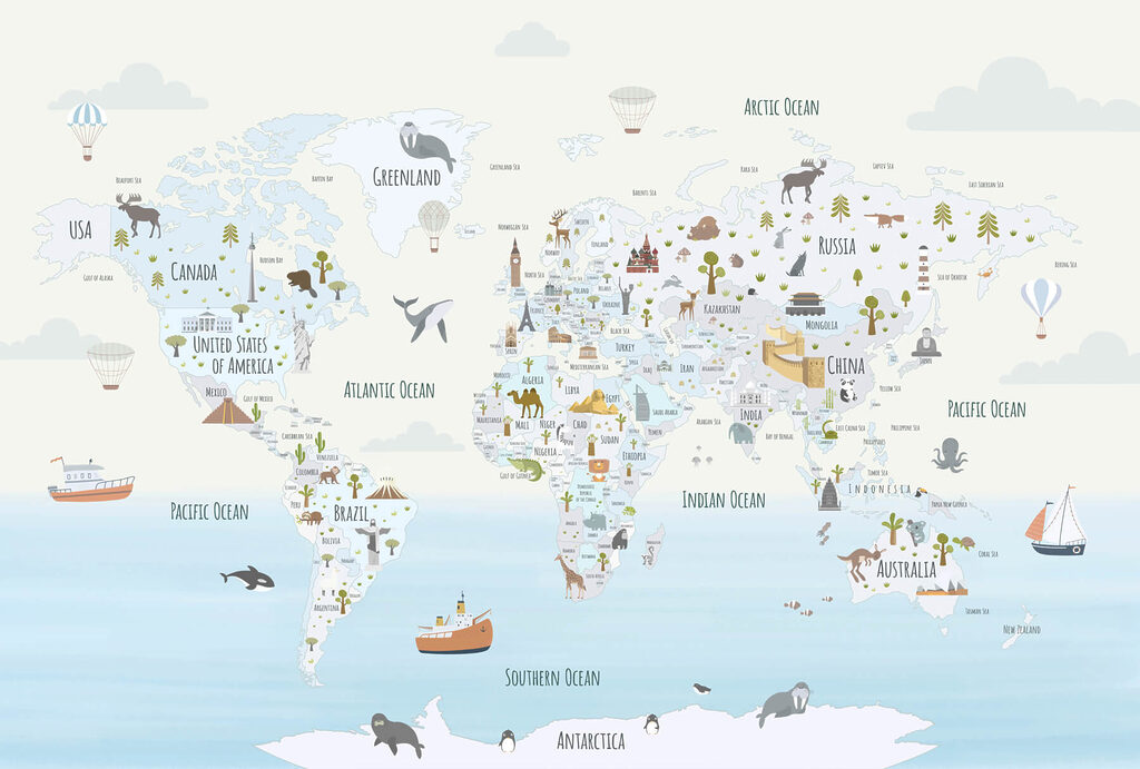 Landmarks and small animals — full design
