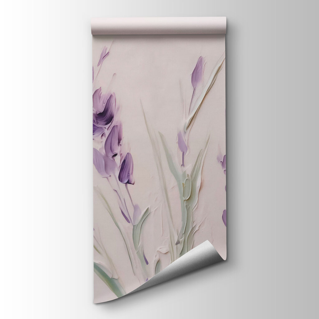 Purple flower spikes — product view