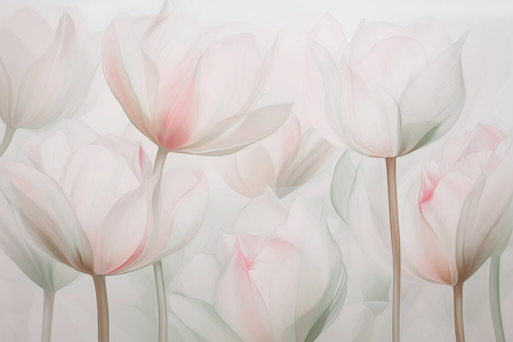 Tulips in Soft Light — full design