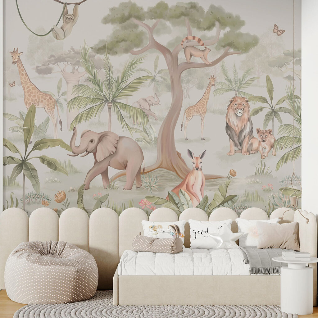 Animals around a tree — interior 3