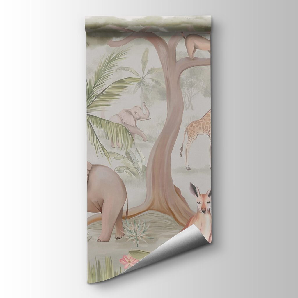Animals around a tree — product view