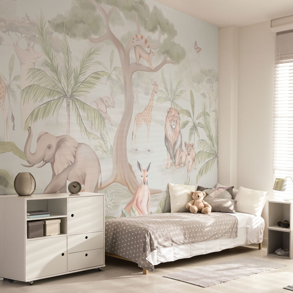 Safari Around the Tree in an interior