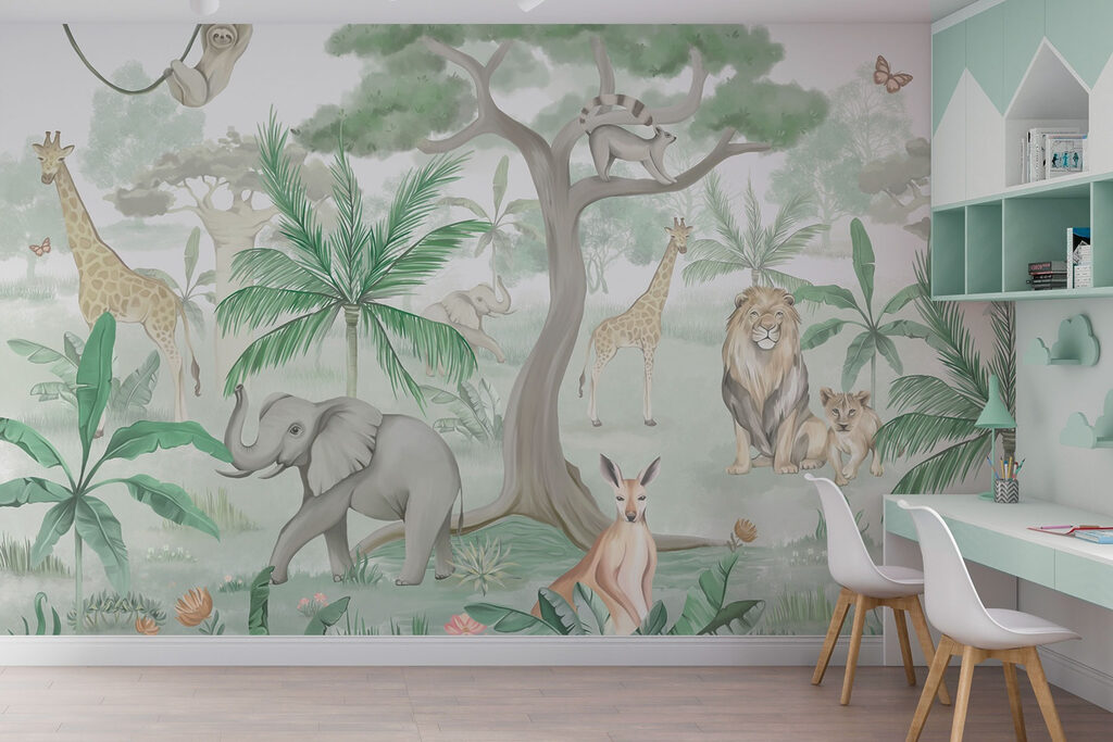 Safari Around the Tree — interior 1