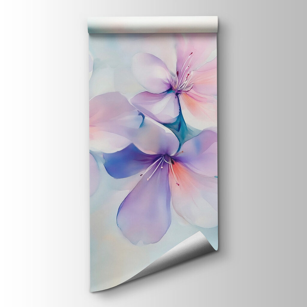 Pastel flowers in haze — product view