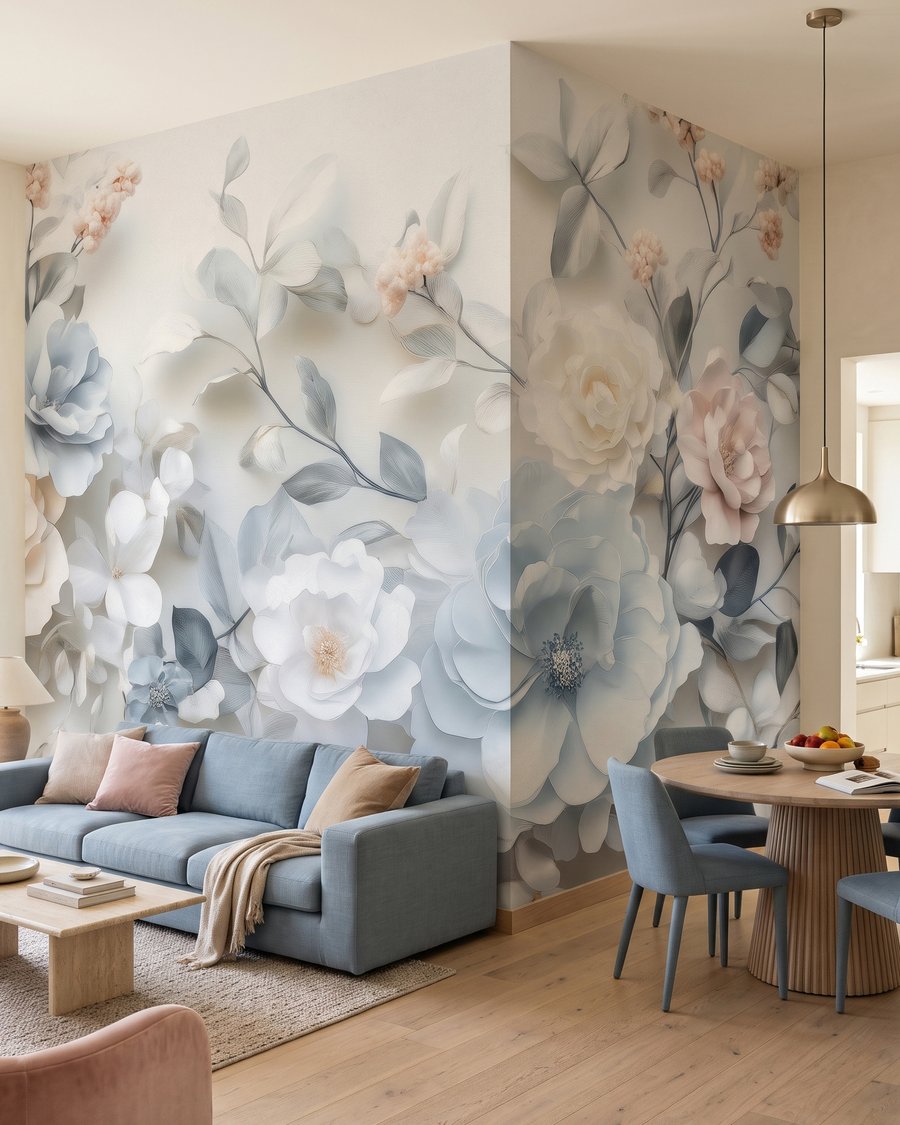 Flower Garland in Relief — interior 1