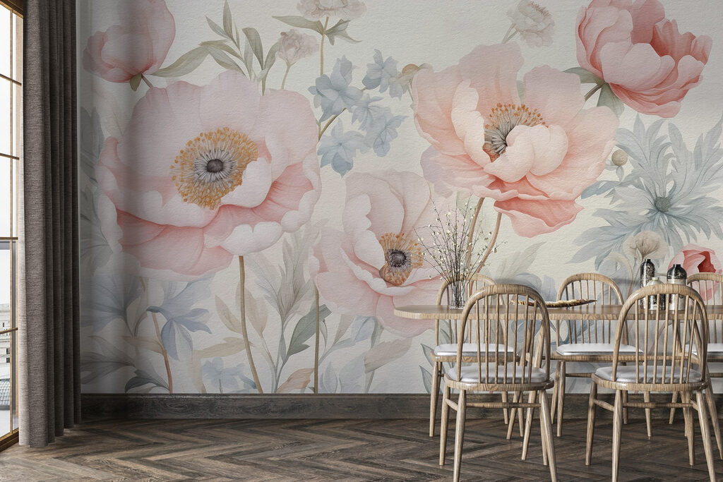 Soft blooms, chalky tones — interior 3
