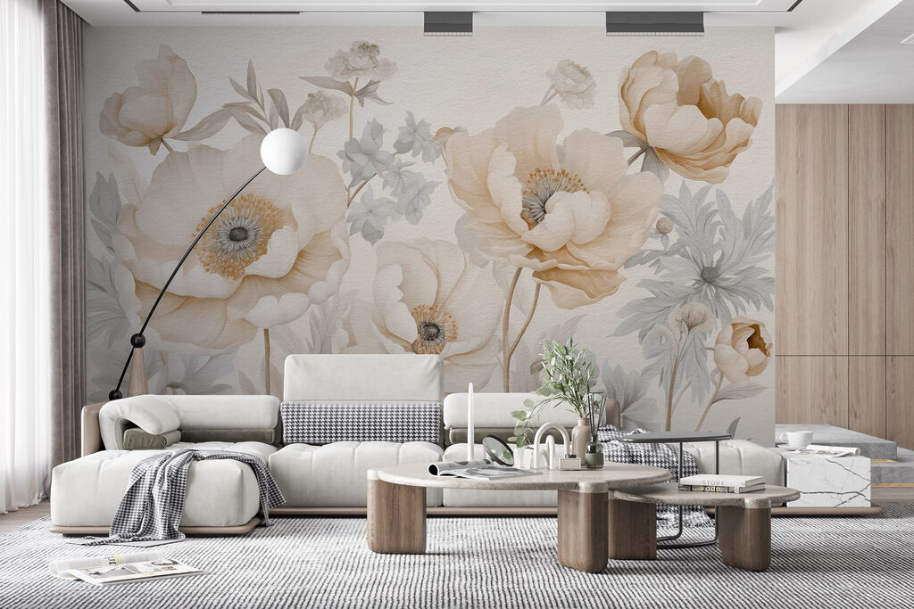Poppies in Meadow Light — interior 3