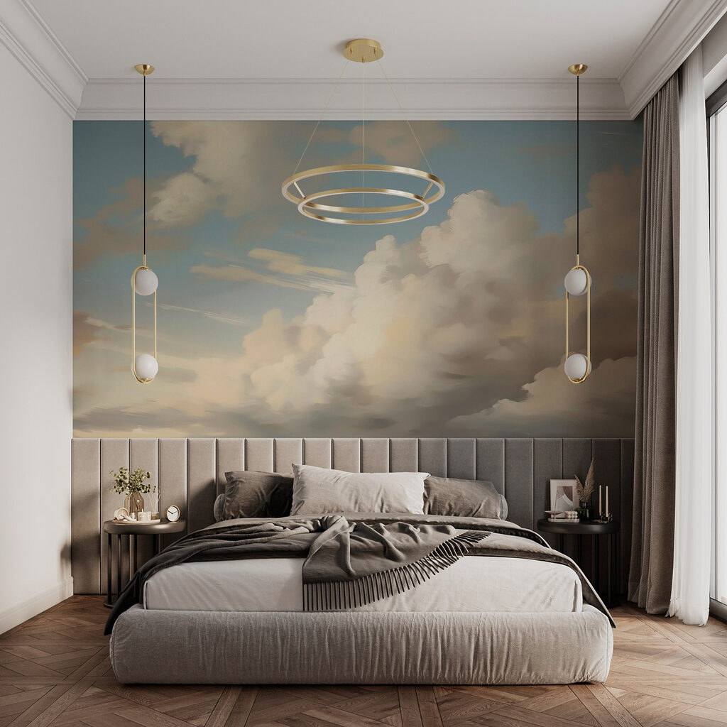 Clouds in golden light — interior 1
