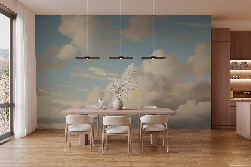 Clouds in golden light — interior 2