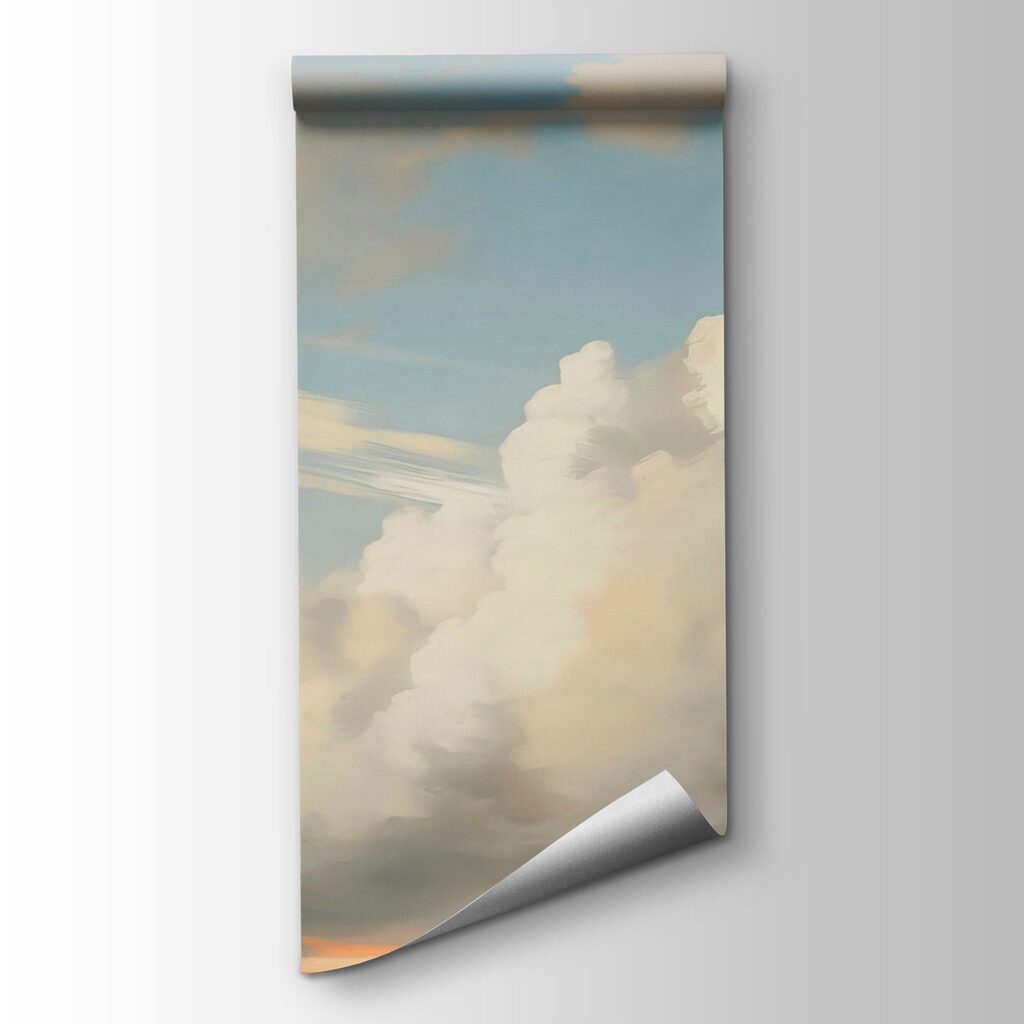Clouds in golden light — product view
