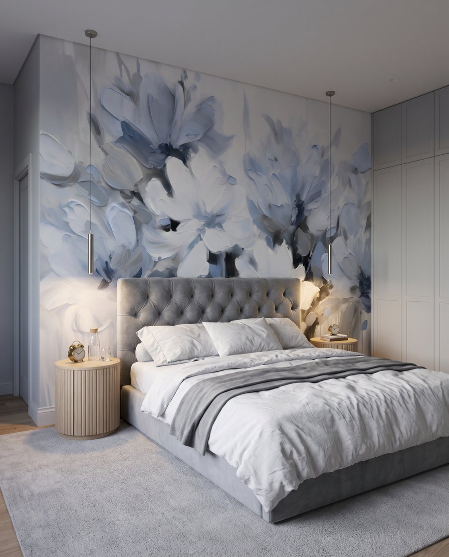 Sunlit Flower Painting — interior 1