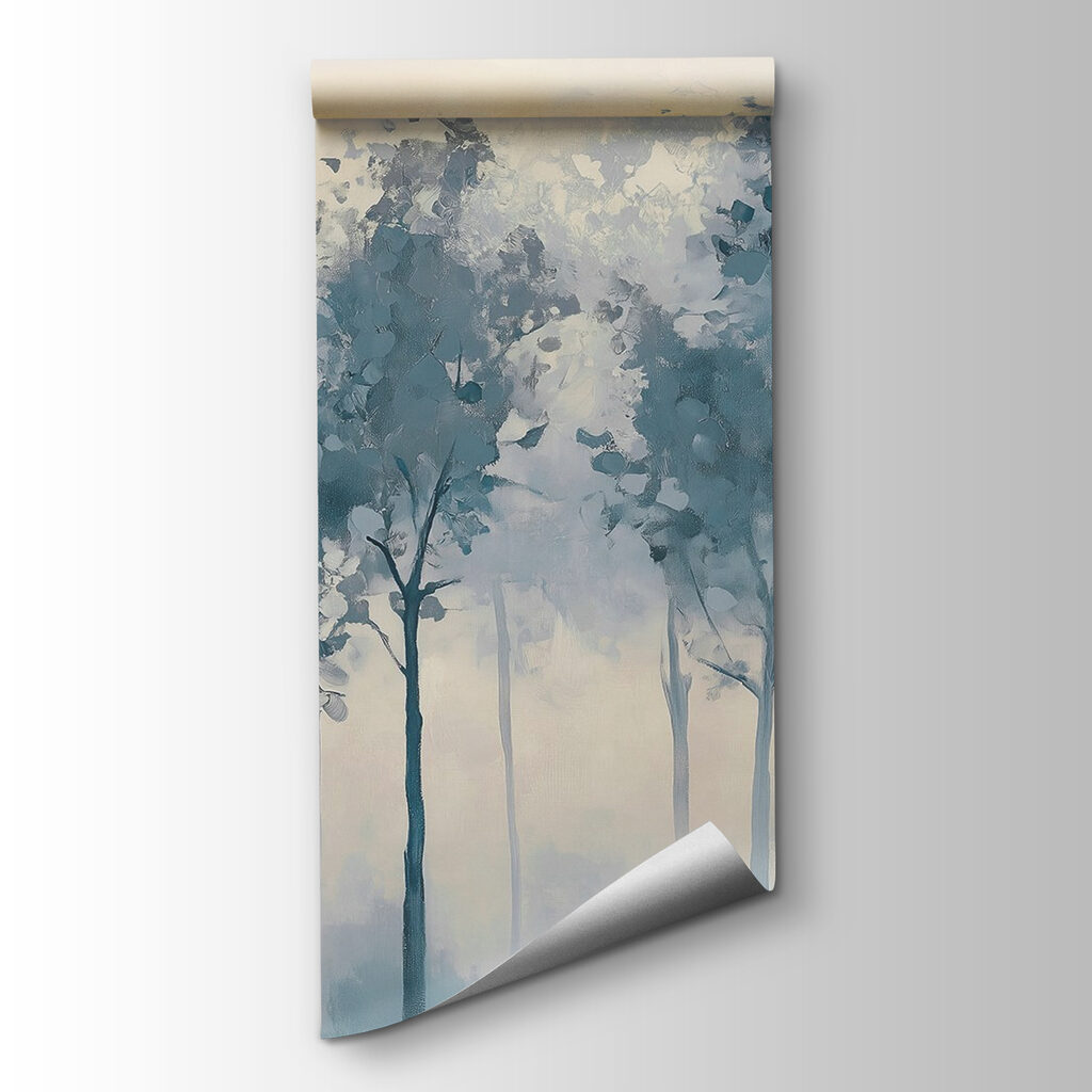 Trees in thin watercolour — product view