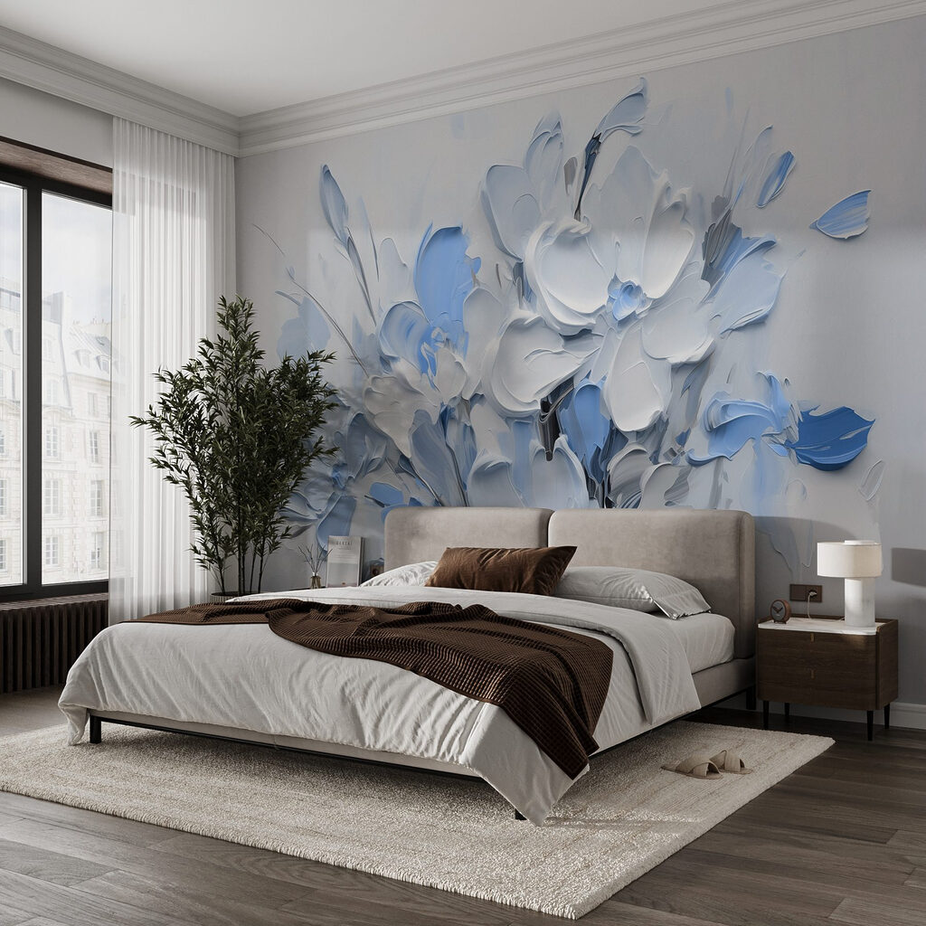 Bouquet in Broad Strokes in an interior