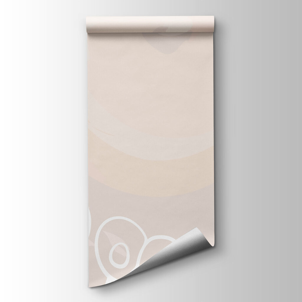 Flowers in soft curves — product view