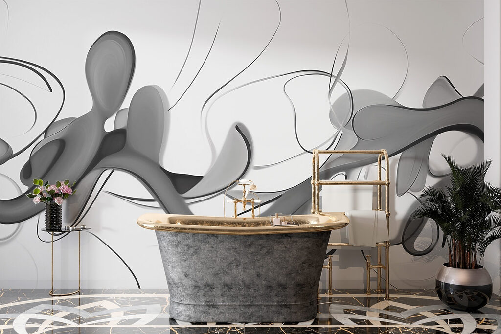 Fluid Forms in an interior