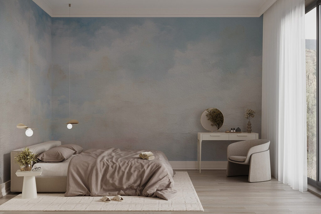 Soft painted sky — interior 1