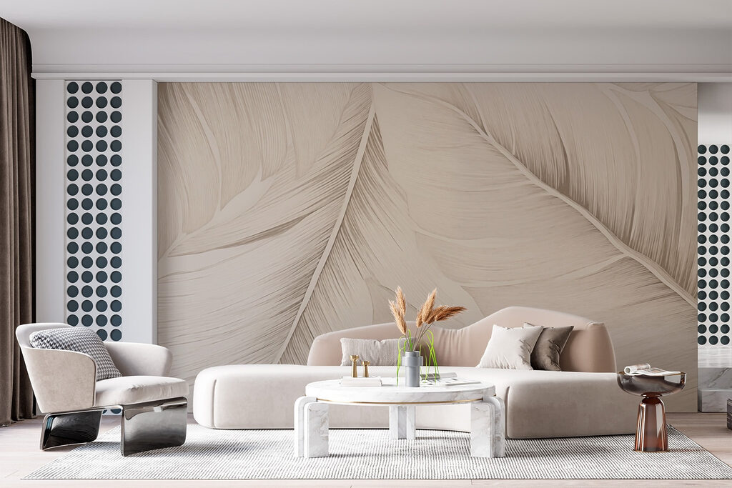 White feathers up close — interior 2
