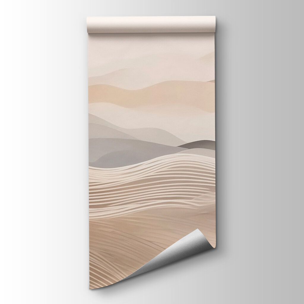 Hills above wavy lines — product view