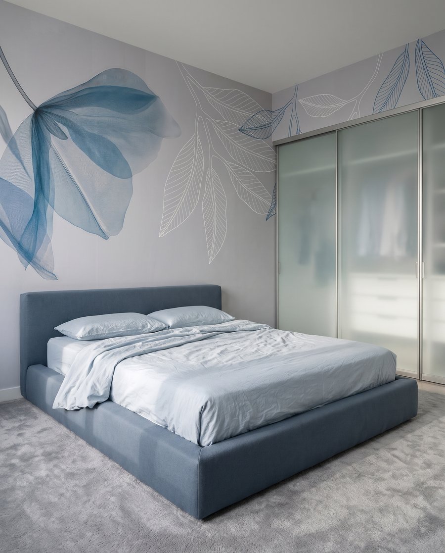 Airy Leaf Outlines — interior 1