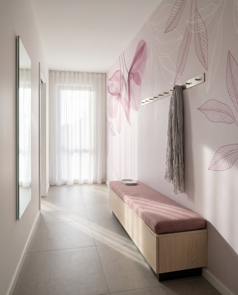 Airy Leaf Outlines — interior 5
