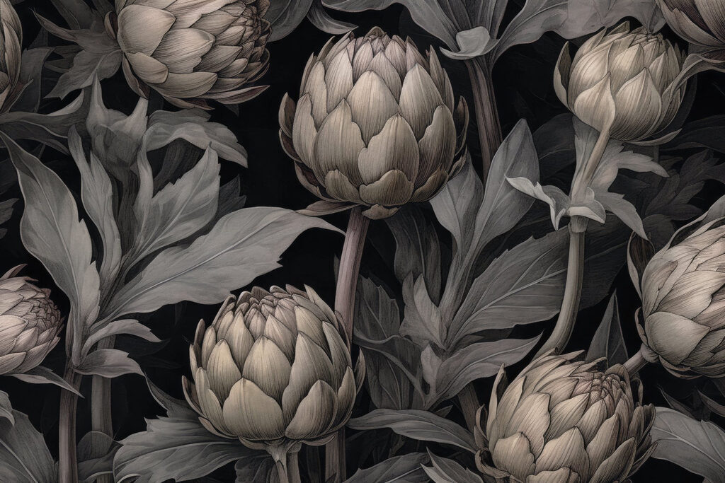 Artichoke Garden at Night — full design