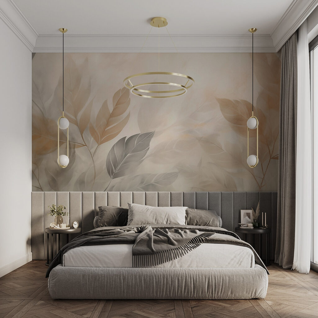 Leaves Through Light in an interior