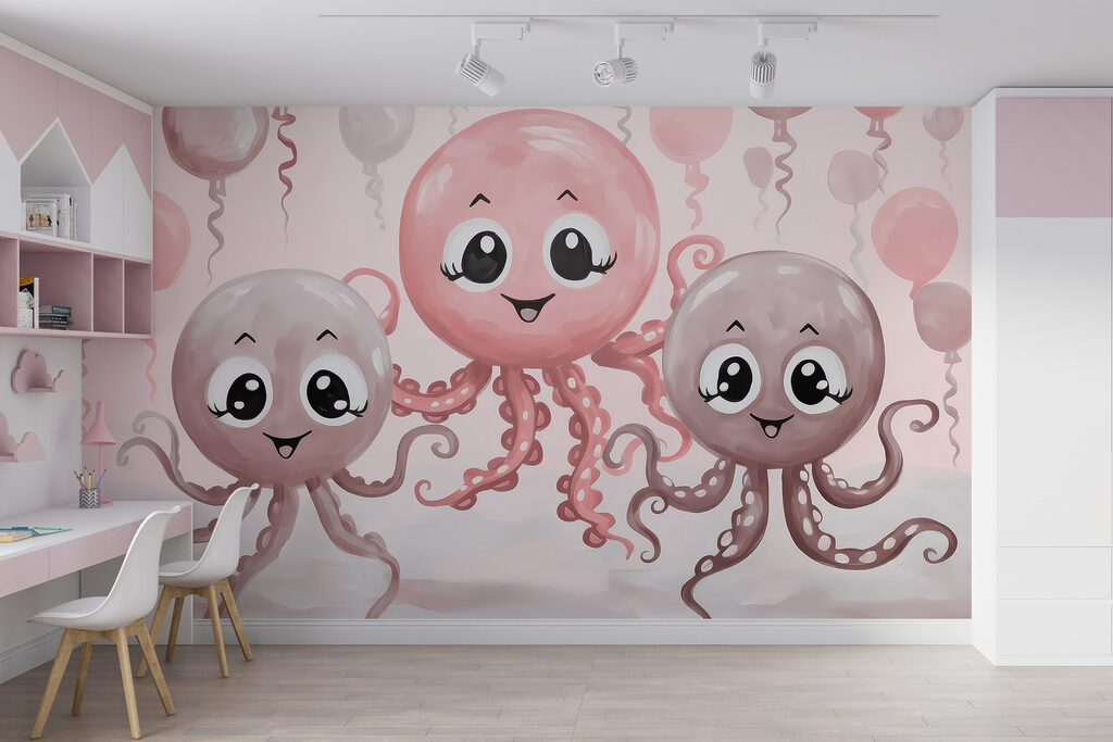 Octopus Balloon Party — interior 1