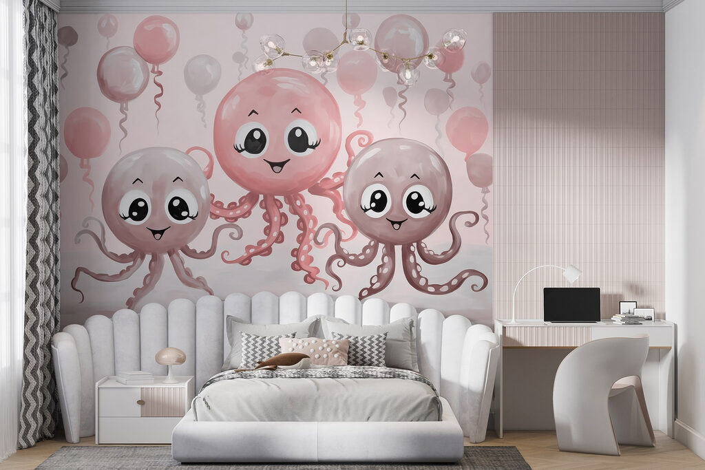 Octopus Balloon Party — interior 2