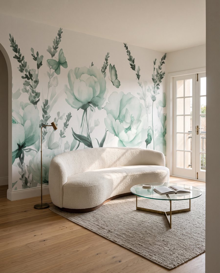Peonies and Lavender — interior 3