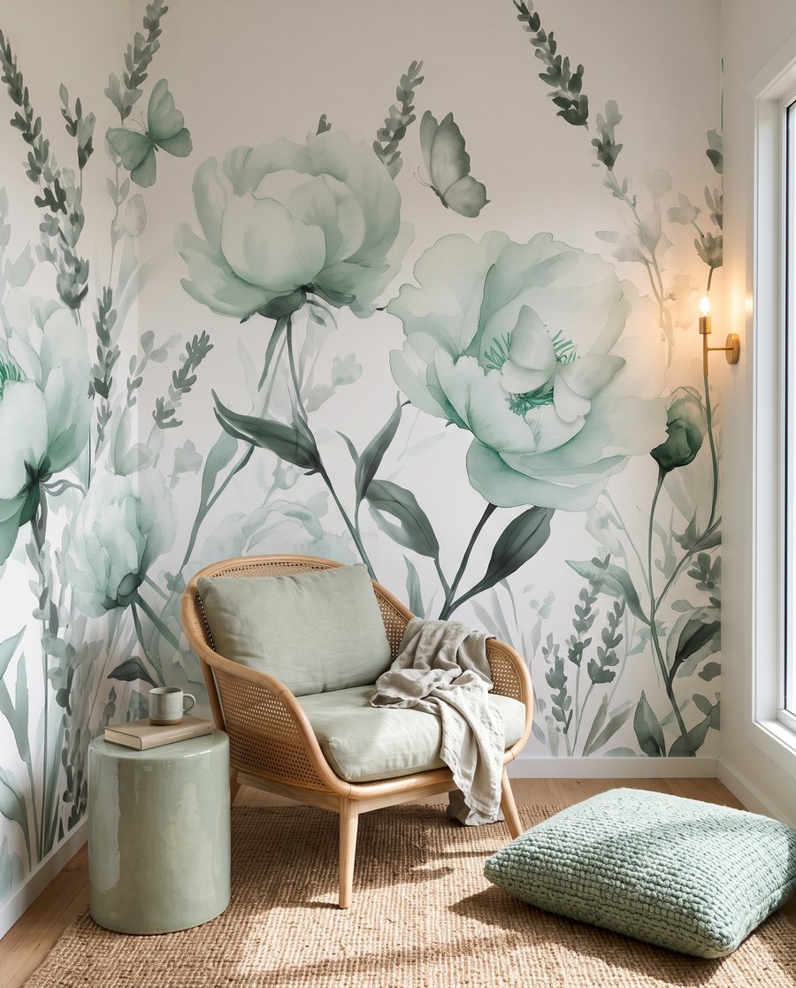 Peonies and Lavender — interior 4