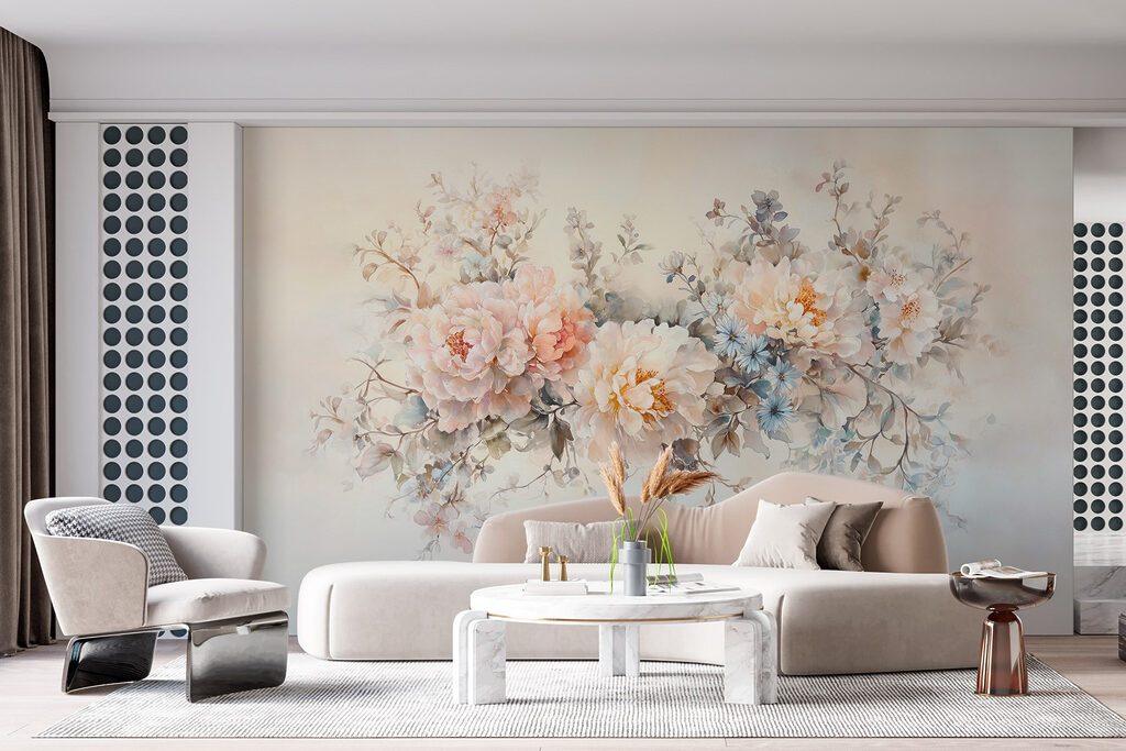 Delicate flower bouquet — interior 3