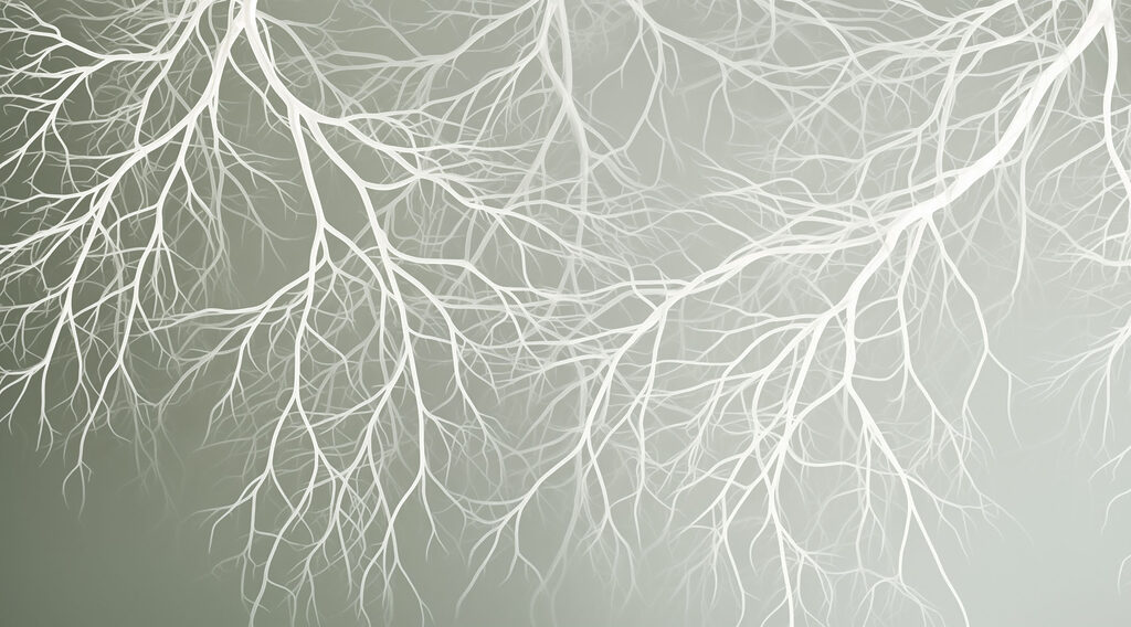 Fine white branches — full design