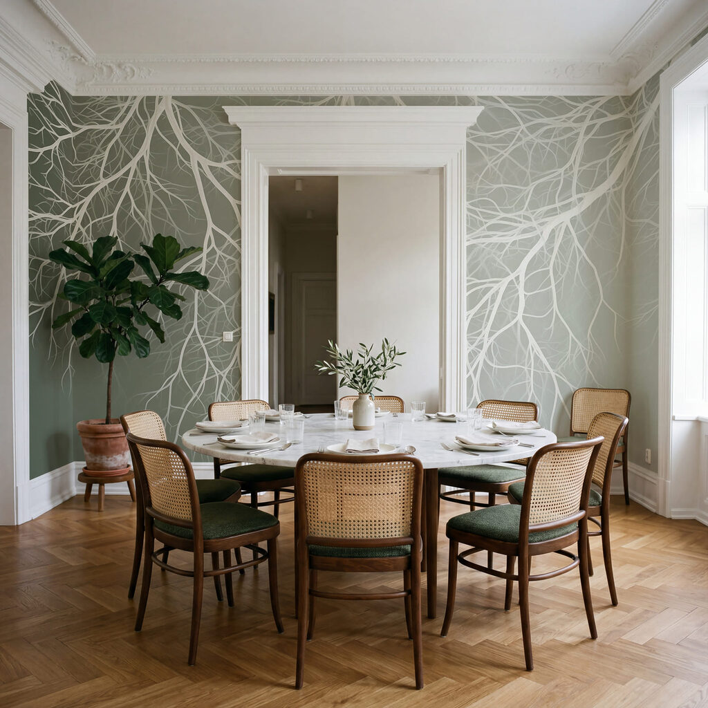 Fine white branches — interior 2