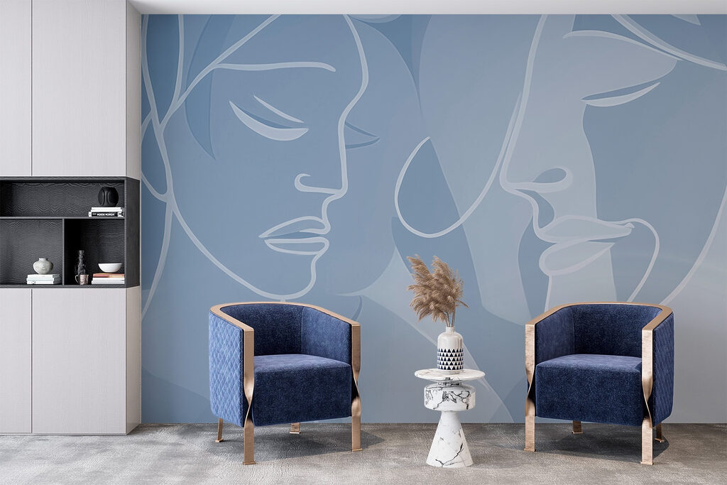 Faces in Fine Lines — interior 1