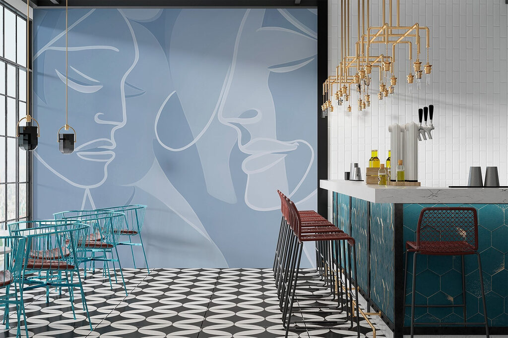 Faces in Fine Lines — interior 3