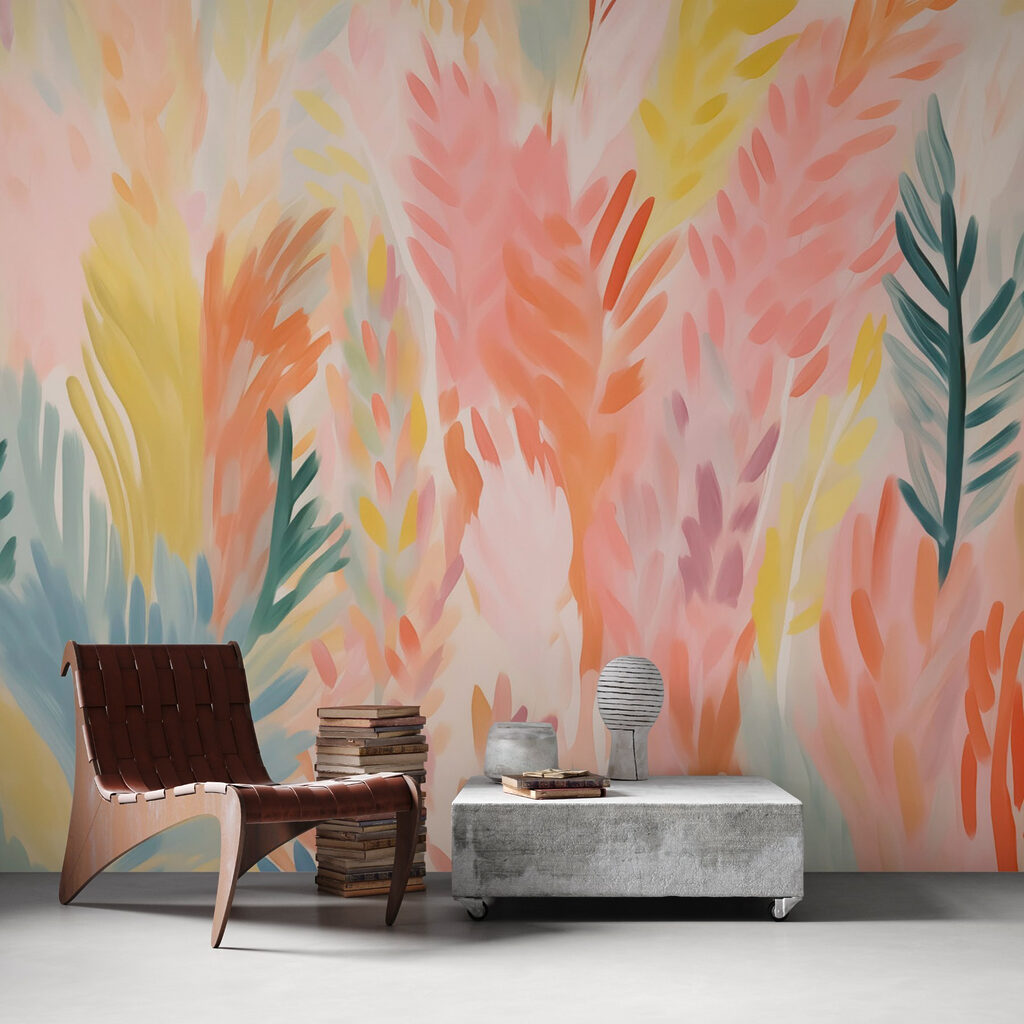 Fine leaves in motion — interior 2